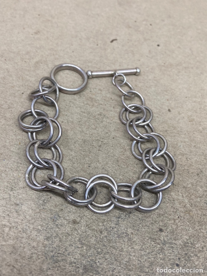 Joyeria: Pulsera de plata Cierre tipo ingl&eacute;s antigua - Foto 1