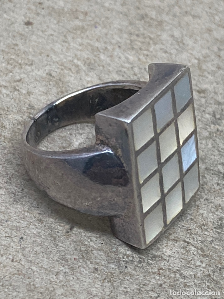Joyeria: Anillo de plata n&aacute;car /SORT05 - Foto 2