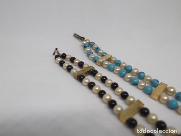 Joyeria: Pulseras de bisuteria y perlas.Vintage - Foto 6