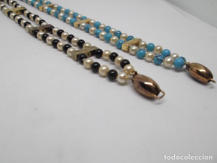 Joyeria: Pulseras de bisuteria y perlas.Vintage - Foto 1