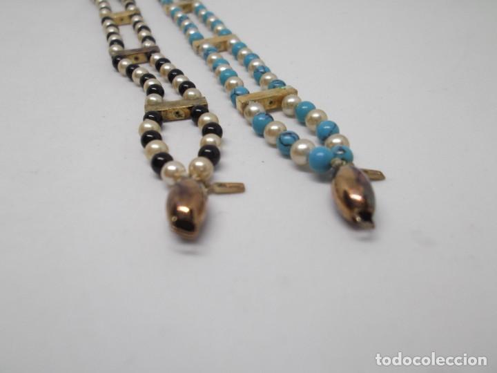 Joyeria: Pulseras de bisuteria y perlas.Vintage - Foto 9