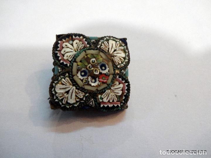 Joyeria: antiguo broche mosaico. REF-45 - Foto 1
