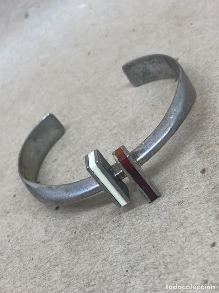 Joyeria: Brazalete de plata /Pul132 - Foto 1