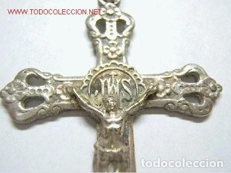Joyeria: CRUCIFIJO COLONIAL - DE PLATA LEY 800 - Foto 1