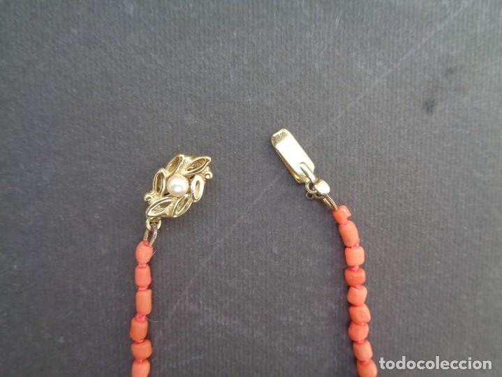 Joyeria: ANTIGUO COLLAR DE CORAL MEDITERRANEO - Foto 6