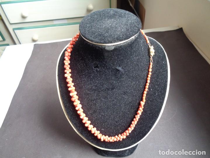 Joyeria: ANTIGUO COLLAR DE CORAL MEDITERRANEO - Foto 2