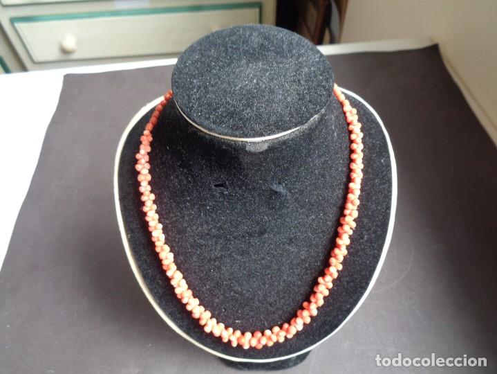 Joyeria: ANTIGUO COLLAR DE CORAL MEDITERRANEO - Foto 1
