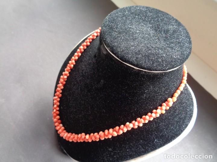 Joyeria: ANTIGUO COLLAR DE CORAL MEDITERRANEO - Foto 5
