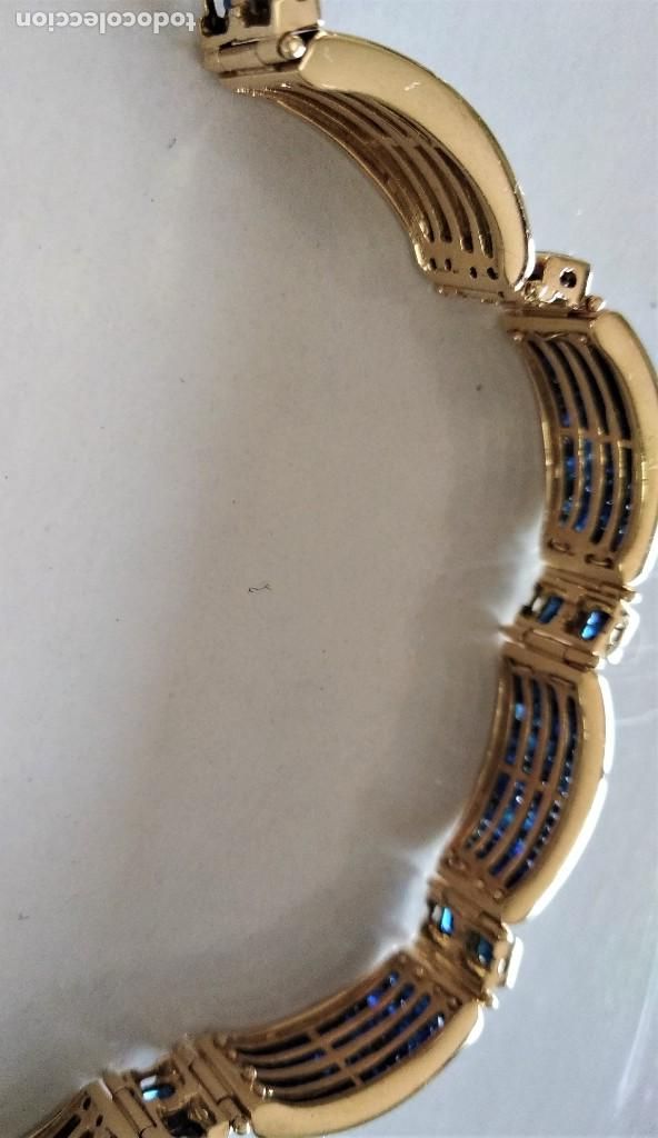 Joyeria: PULSERA ZAFIROS Y ORO 18K - Foto 2