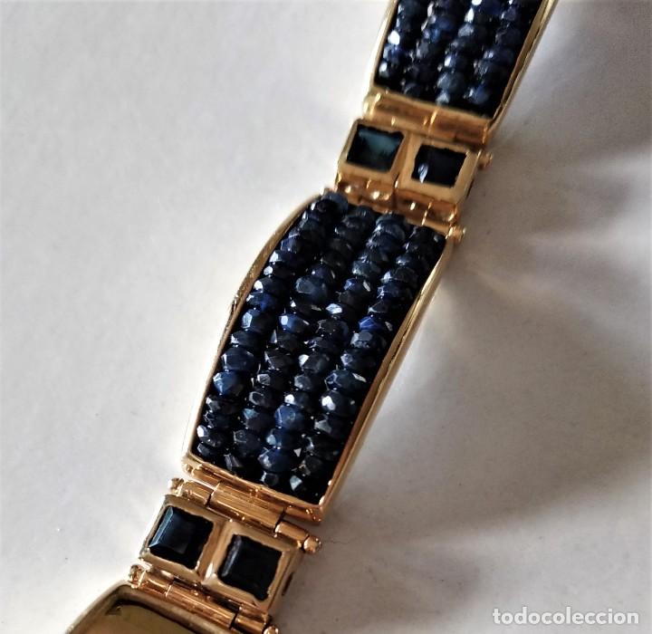 Joyeria: PULSERA ZAFIROS Y ORO 18K - Foto 3