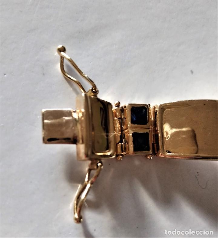 Joyeria: PULSERA ZAFIROS Y ORO 18K - Foto 6