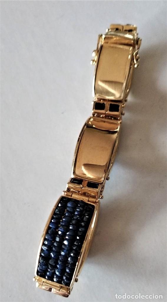 Joyeria: PULSERA ZAFIROS Y ORO 18K - Foto 9