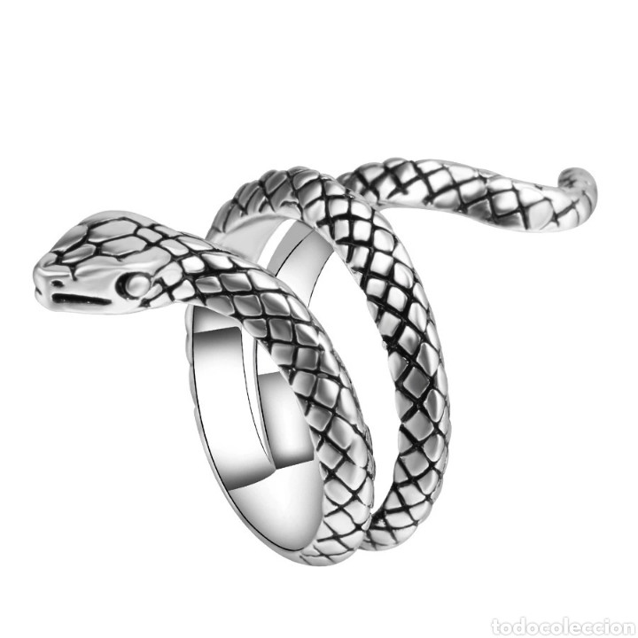 Joyeria: FANT&Aacute;STICO ANILLO EN FORMA DE SERPIENTE. REF S4 A - Foto 2