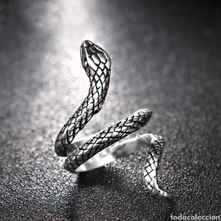 Joyeria: FANT&Aacute;STICO ANILLO EN FORMA DE SERPIENTE. REF S4 A - Foto 3