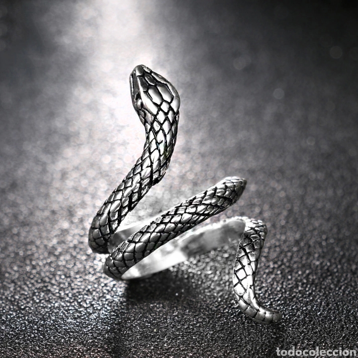 Joyeria: FANT&Aacute;STICO ANILLO EN FORMA DE SERPIENTE. REF S4 A - Foto 1