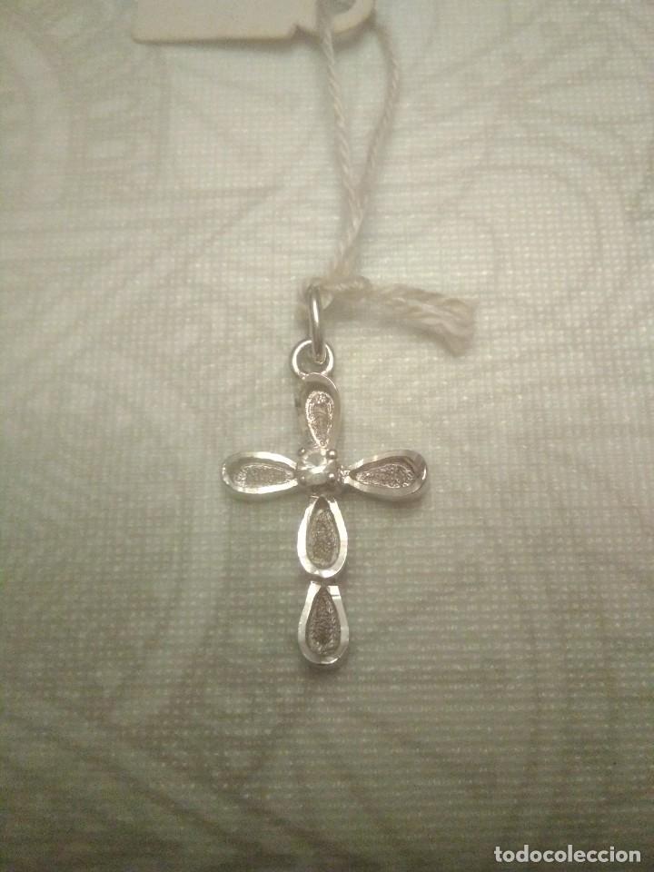 Joyeria: Cruz de Plata con forma de gotas. - Foto 1