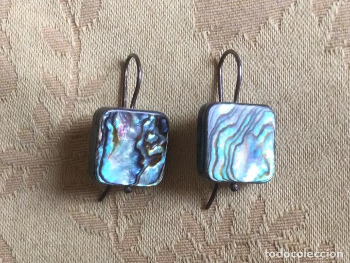 Joyeria: PRECIOSOS PENDIENTES DE PLATA Y NACAR - Foto 1