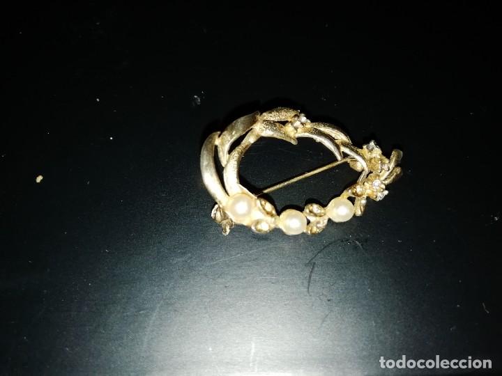Joyeria: Antiguo broche con perlas - Foto 1