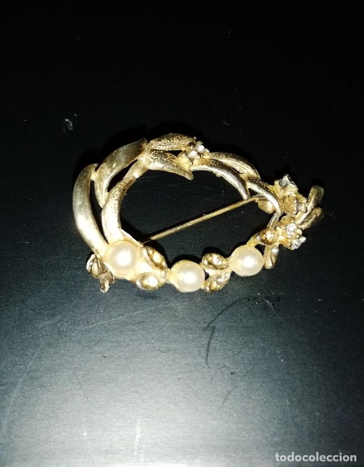 Joyeria: Antiguo broche con perlas - Foto 2