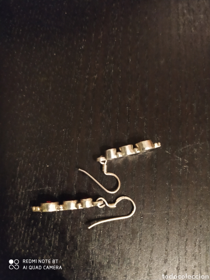 Joyeria: Pendientes de plata y granates - Foto 6