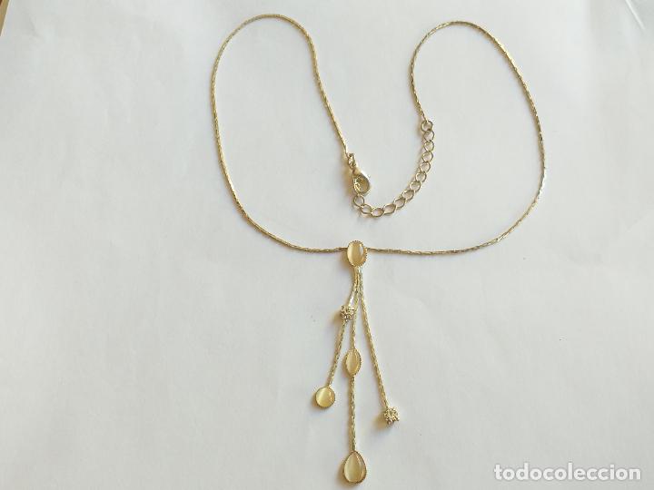 Joyeria: Cadena plateada con colgante. - Foto 1