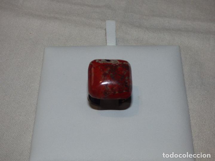 Joyeria: Anillo,jaspe y plata. - Foto 1