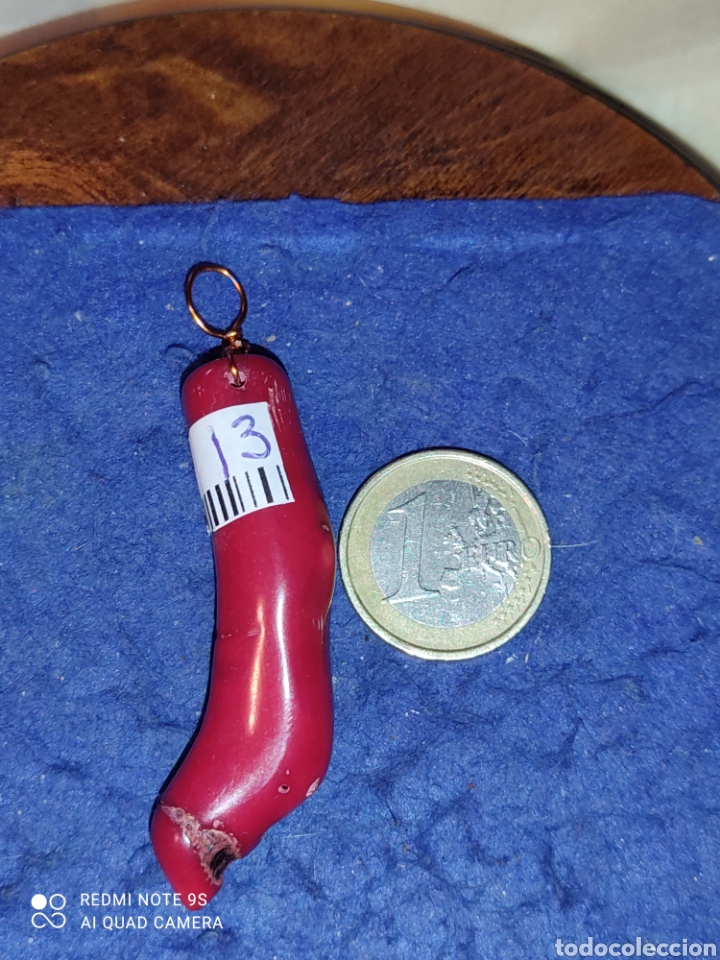 Joyeria: Colgante coral rojo *13* - Foto 3