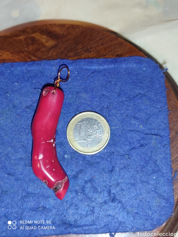 Joyeria: Colgante coral rojo *13* - Foto 1