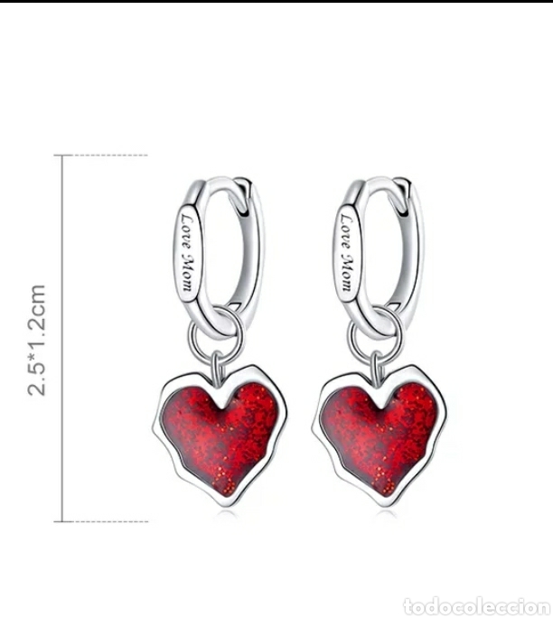 Joyeria: Pendientes de Plata Coraz&oacute;n ENV&Iacute;O GRATIS!! - Foto 3