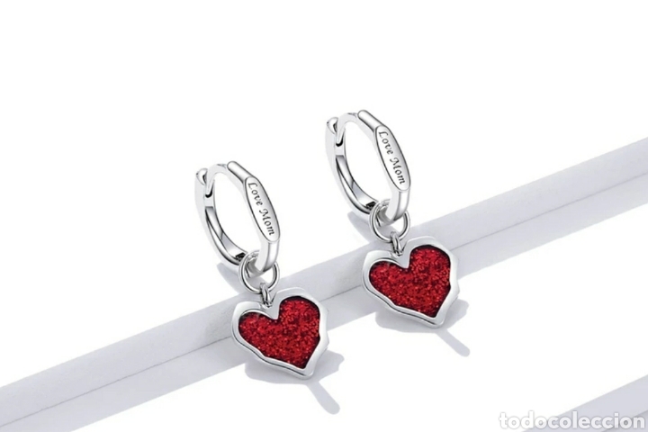 Joyeria: Pendientes de Plata Coraz&oacute;n ENV&Iacute;O GRATIS!! - Foto 1