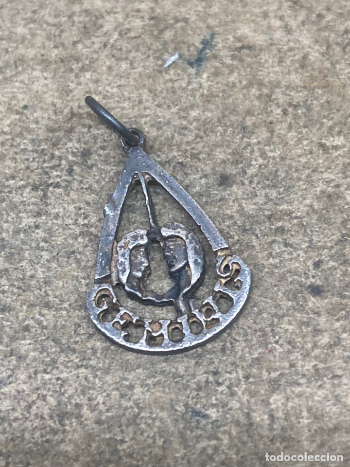 Joyeria: Colgante Geminis de plata C-207 - Foto 1