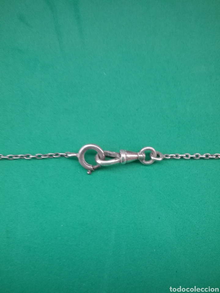 Joyeria: Antigua cadena en plata . - Foto 4