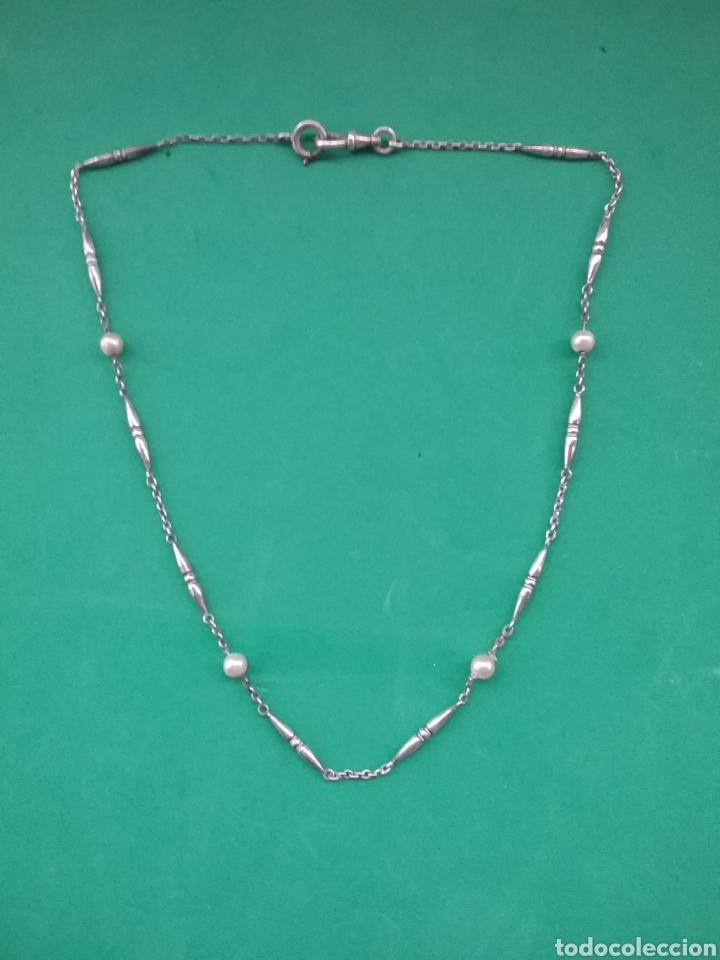 Joyeria: Antigua cadena en plata . - Foto 1