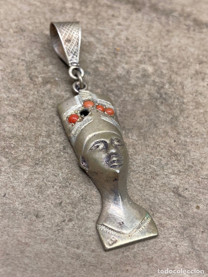 Joyeria: Colgante egipcio de plata /C198 - Foto 1