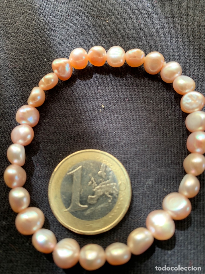 Joyeria: Pulsera perlas rosas - Foto 2