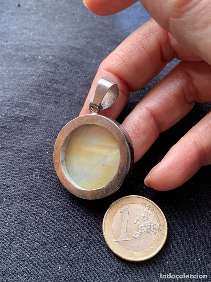 Joyeria: Colgante de plata y nacar - Foto 3