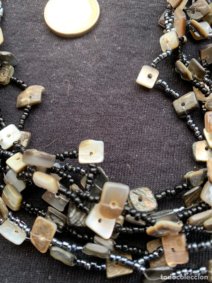 Joyeria: Collar y pulsera blanco y negro - Foto 2