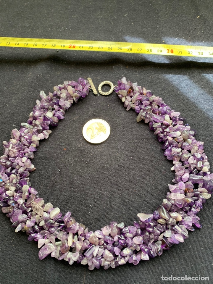 Joyeria: Gargantilla de amatistas - Foto 1
