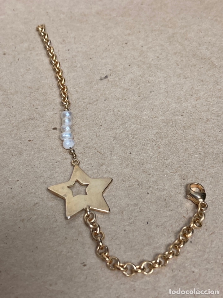 Joyeria: Pulsera de plata chapado en oro - Foto 4