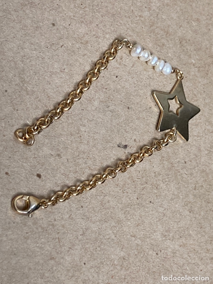 Joyeria: Pulsera de plata chapado en oro - Foto 1