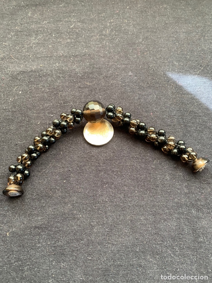 Joyeria: Pulsera de cuarzo ahumado con cierre de iman - Foto 2