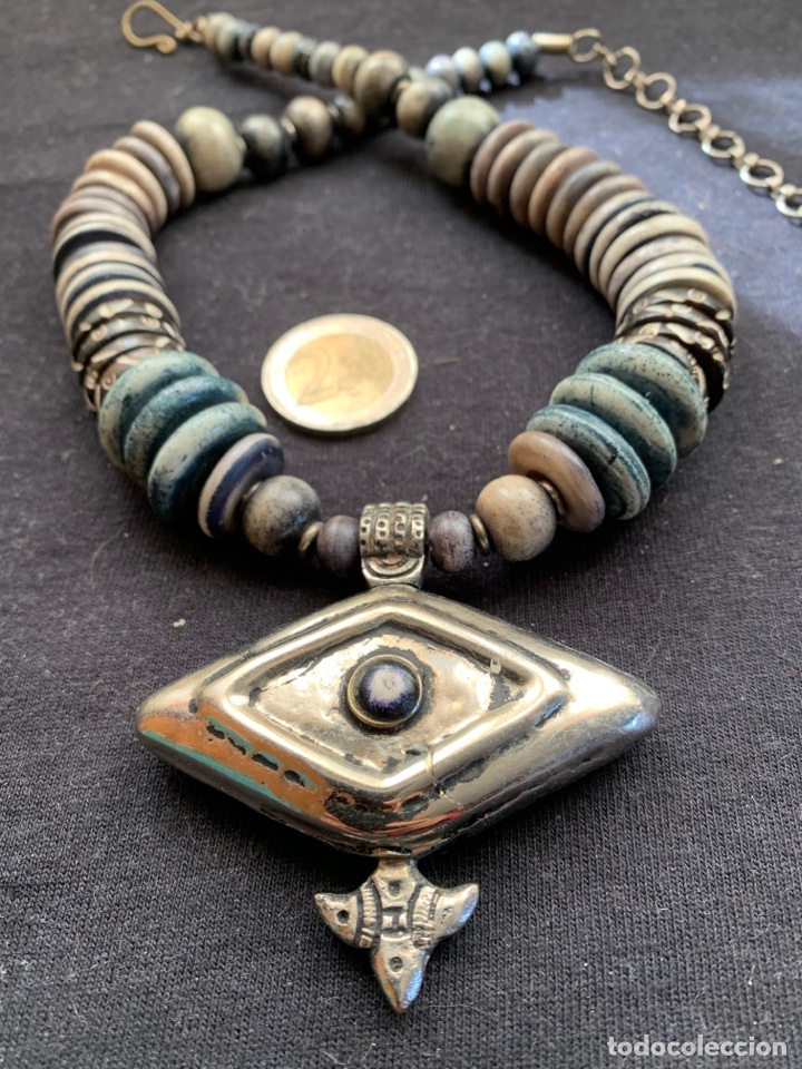 Joyeria: Collar de plata y azul - Foto 2