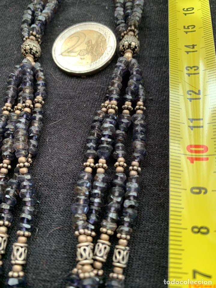 Joyeria: Gargantilla de plata y lapisl&aacute;zuli - Foto 4