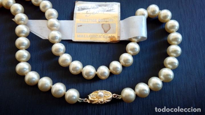 Joyeria: JUEGO DE COLLAR Y PULSERA DE PERLAS NATURALES - Foto 3