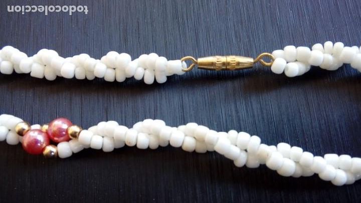 Joyeria: COLLAR PERLAS NATURALES BLANCAS Y ROSAS - Foto 3