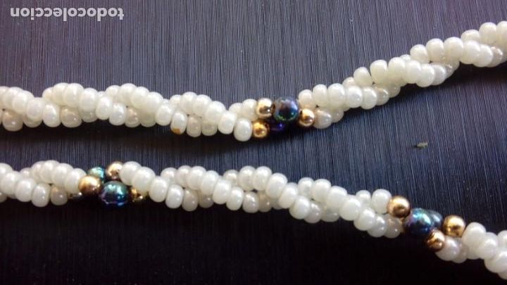 Joyeria: COLLAR PERLAS NATURALES BLANCAS Y MULTICOLOR - Foto 2
