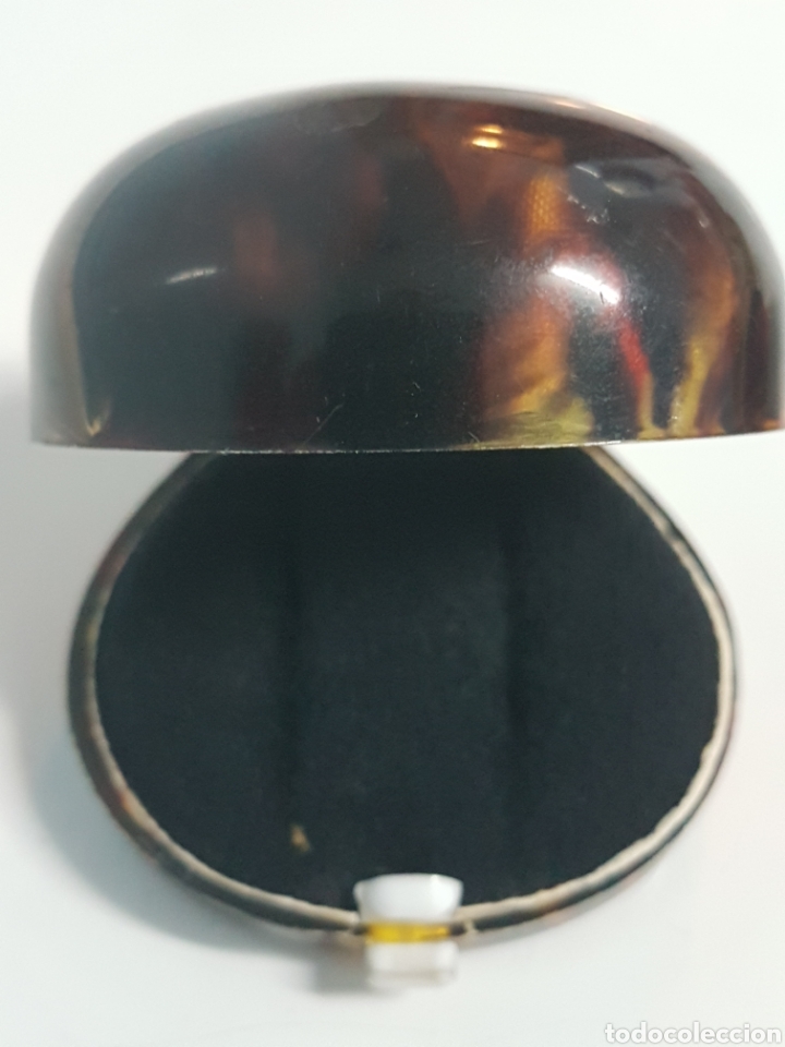 Joyeria: ESTUCHE PARA PENDIENTES ANTIGUO TIPO CAREY - Foto 2