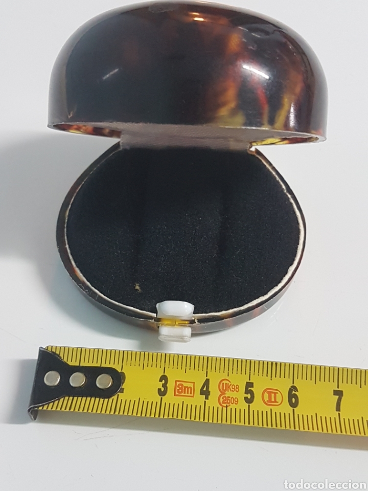 Joyeria: ESTUCHE PARA PENDIENTES ANTIGUO TIPO CAREY - Foto 1
