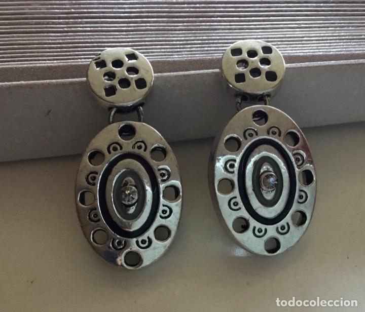 Joyeria: PENDIENTES EN PLATA CON CRISTAL Y ESMALTE. - Foto 4