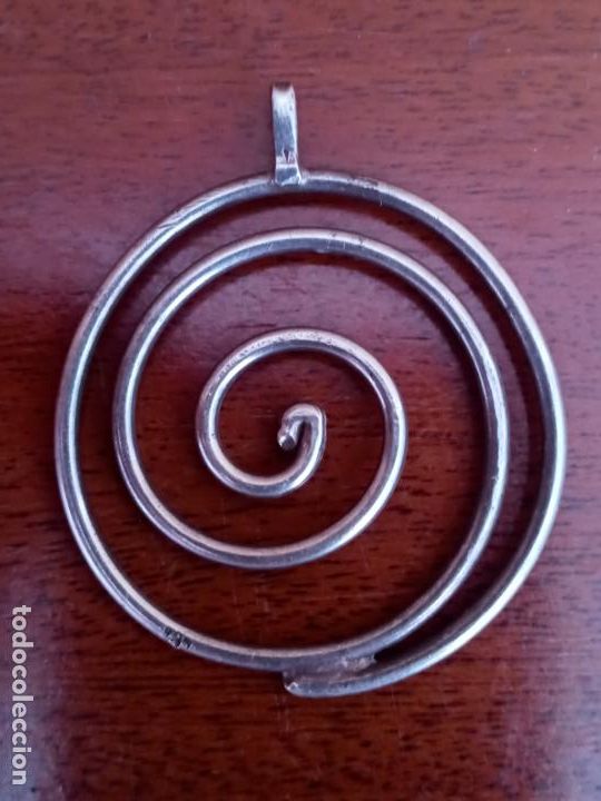 Joyeria: Colgante espiral plata - Foto 2